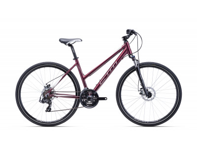 CTM MAXIMA 2.0 women&#39;s bike, matte red/grey