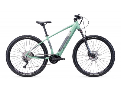 Bicicletă electrică CTM PULZE Xpert 29, verde olive/gri