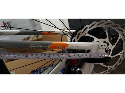 Bicicleta electrica dama CTM RUBY 29, alb/portocaliu
