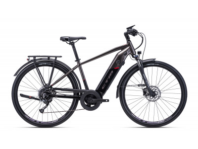 CTM METRIC C 29 elektromos kerékpár, bronzszürke/fekete