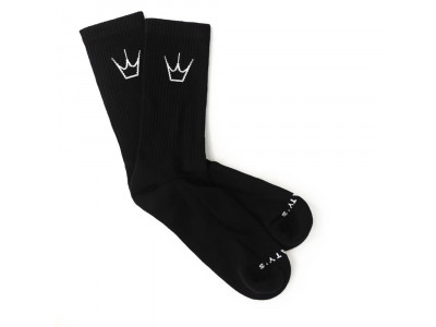 Peaty&#39;s Stealth ponožky, černá