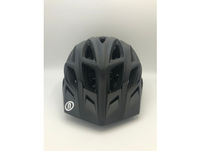 Neonowy kask rowerowy HID-S/M (55-58) - czarno/czarny