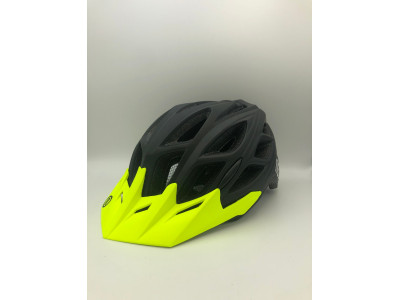 Neon cyklistická přilba HID-S/M (55-58) - černo/žlutá