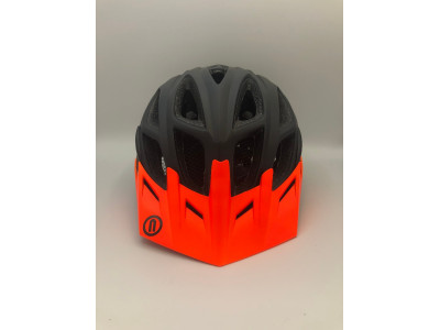 Neonowy kask rowerowy HID-S/M (55-58)-czarno/pomarańczowy