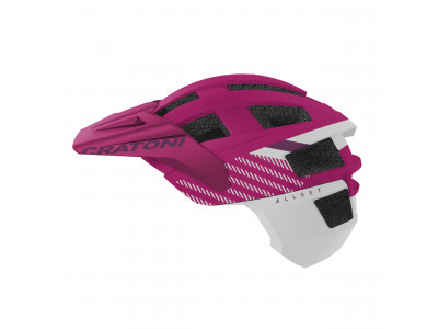 Cratoni AllSet Pro Jr. helmet pink-white/matte