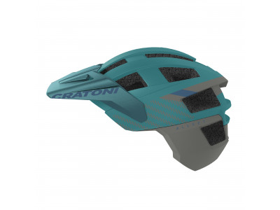 CRATONI AllSet Pro Jr. kask, antracyt matowy/aqua green