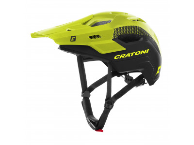 Cratoni C-Maniac 2.0 Trail helmet, black/neon yellow matte