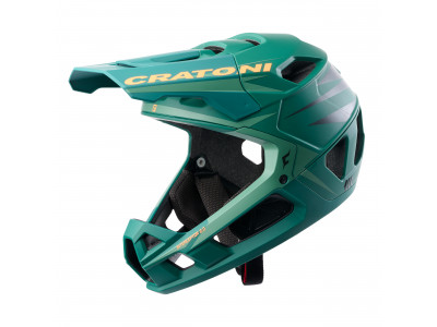 Cratoni Interceptor 2.0 helmet green-neon-orange matt