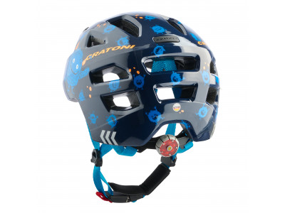 CRATONI Maxster children&#39;s helmet, Monster Blue Glossy