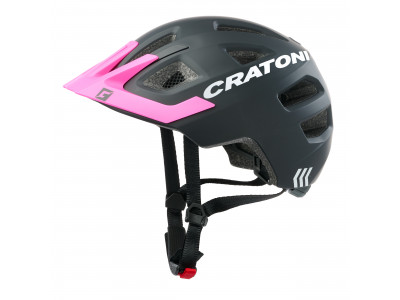 Cratoni Maxster Pro sisak, fekete-rózsaszín/matt