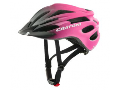 CRATONI Pacer children&#39;s helmet, black/pink matt