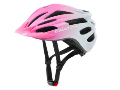 Cratoni Pacer Jr. helmet pink-white/matt