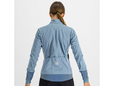 Sportos SUPER női kabát, kék-szürke