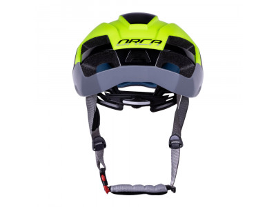 Kask rowerowy FORCE Orca MIPS fluo/mat. szary