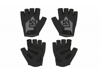 Rock Machine Race gloves, black/grey