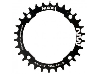 MAX1 Narrow Wide BCD104 chainring 30T, black