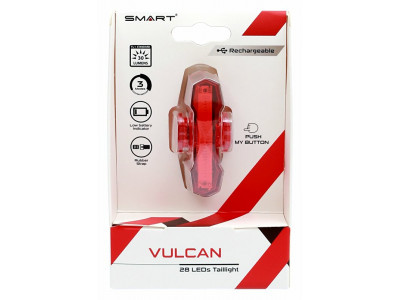 Smart Vulcan USB hátsó villogó