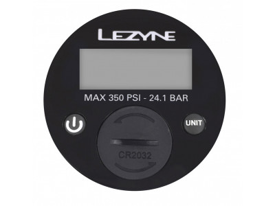Lezyne Replacement digital pressure gauge for standing pumps 350 PSI, 2.5