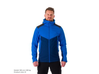 Northfinder DYLAN softshell kabát, kék/kék