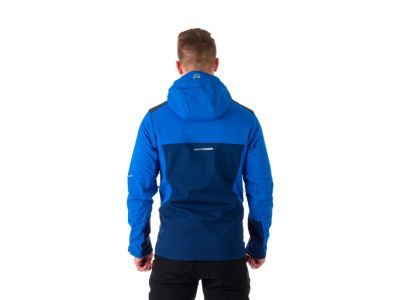 Jachetă Northfinder DYLAN softshell, albastru/albastru
