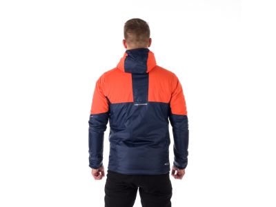 Jachetă Northfinder KASHTON, albastru/portocaliu
