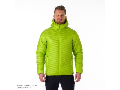 Northfinder DAN větruvzdorná bunda, limegreengrey