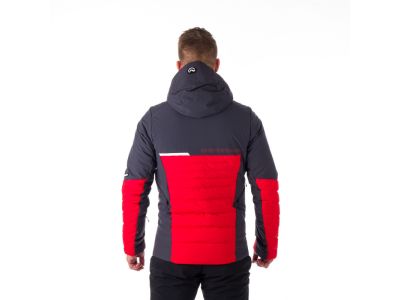 Northfinder MYLO jacket, steel blue/red