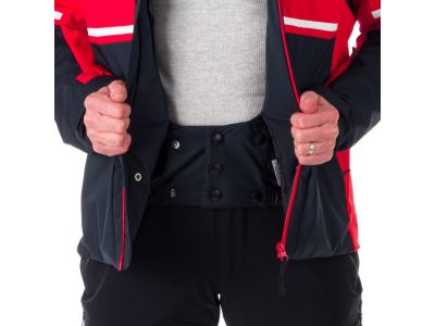 Northfinder BERNARD jacket, black/red