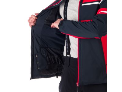 Northfinder BERNARD bunda, čierna/červená