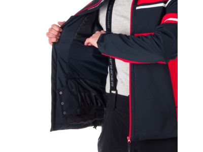 Northfinder BERNARD jacket, black/red