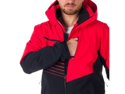 Northfinder BRYANT kabát, piros fekete