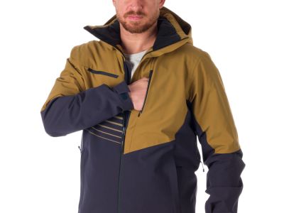 Jachetă Northfinder BRYANT, maro-albastru oțel