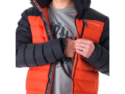 Jachetă Northfinder JARREDH, portocaliu negru