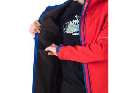 Jachetă softshell de damă Northfinder ASHLEE, roșie