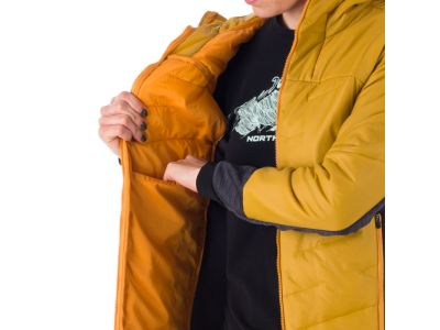 Northfinder AUBRIE női kabát, mustár