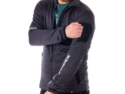 Northfinder BANKS sweatshirt, black melange