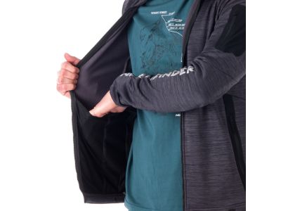 Northfinder BANKS sweatshirt, black melange