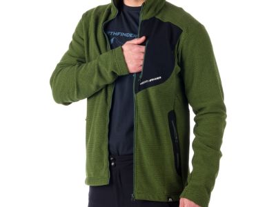 Northfinder BELLAMY sweatshirt, bottlegreen