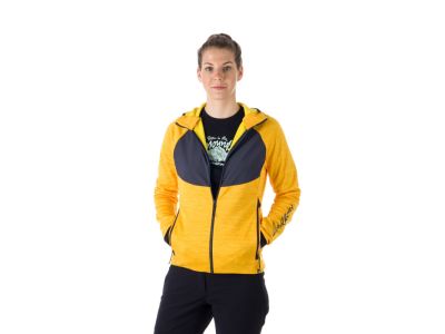 Northfinder ADDILYN women&#39;s sweatshirt, yellowmelange