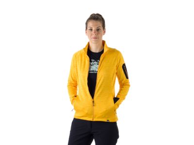Northfinder Damen-Sweatshirt BERTHA, gelbmelange