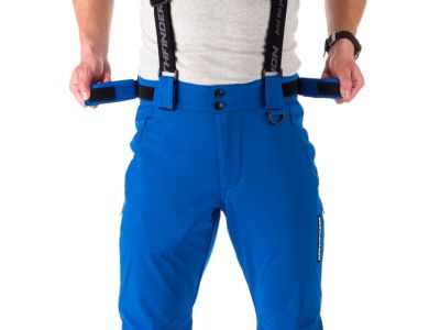 Northfinder HASSAN softshellové nohavice, modrá