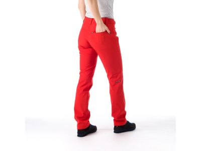 Spodnie damskie Northfinder ALESSANDRA w kolorze czerwonym