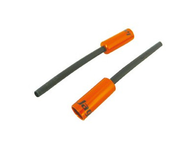 Jagwire BOT051NJ cable end with tube, 4.5 mm, Al, orange