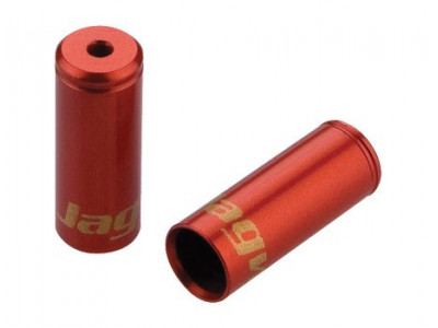 Jagwire BOT112RJ sealed end cap 4.5mm, Al, red
