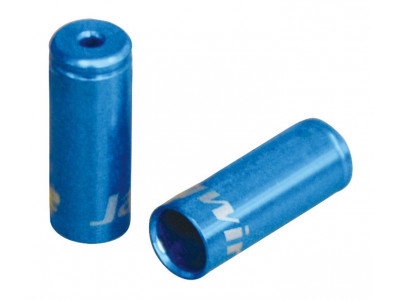 Jagwire BOT112UJ koncovka utěsněná 4.5 mm, Al, modrá