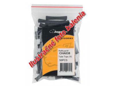 Jagwire CHA040 Reifen für Bowdenzug, 3G 5-5,5 mm, TPR schwarz