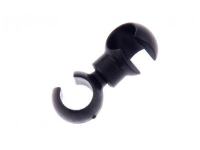 Jagwire CHA088 swivel hook plastic 5/5.5, black