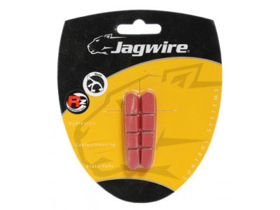 Jagwire JS453W brzd. gumičky silniční červené