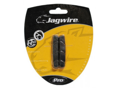 Jagwire JS459RPS brakes. Campagnolo road rubber bands, black