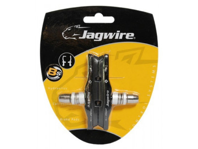 Jagwire JS91AC brakes. Mountain Pro rubber bands, black